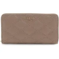 GUESS Portemonnee Tamsin Cheque Organizer Dark Taupe Bruine