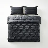 Sleeptime Lazy dekbed zonder overtrek Hotel Velvet excl. kussensloop - Antraciet - 240x200