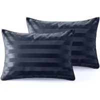 Sleeptime Lazy kussenslopen Hotel Velvet - Navy - Per 2 stuks
