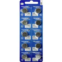 Renata 357 / SR1154W / SR44 zilveroxide knoopcel batterij 10 stuks