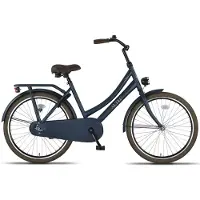 Altec Roma - Meisjesfiets - Kinderfiets - Omafiets - Terugtraprem - 24 inch - Jeans Blue