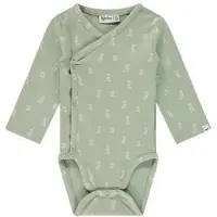 Babyface romper groen Jongens/Meisjes Stretchkatoen V-hals All over print - maat 74