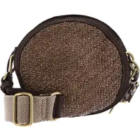 Caterina Lucchi Schoudertas Firenze Elettra Round Crossbody Bag Moro Bruine