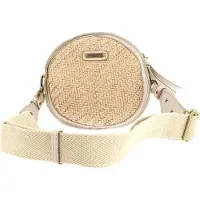 Caterina Lucchi Schoudertas Firenze Elettra Round Crossbody Bag Calce Beige