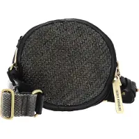 Caterina Lucchi Schoudertas Firenze Elettra Round Crossbody Bag Nero Zwart