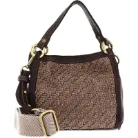 Caterina Lucchi Schoudertas Handtas Firenze Anna Shopping Bag Moro Bruine