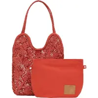 Desigual Schoudertas Marinette Shopper Orange Lichtrood
