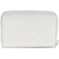 GUESS portemonnee Rosalba SLG Zip Around Wallet Silver zilverkleurig