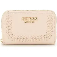 GUESS portemonnee Tatum SLG Zip Around Wallet Shell beige