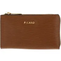 PICARD Leren portemonnee Calais 1 Wallet Cognac Lichtbruin
