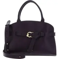 Coccinelle Leren handtas schoudertas Sabine Handbag Prune donkerpaars
