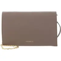 Coccinelle Leren koppeling schoudertas Dandy Mini Bag Warm Taupe
