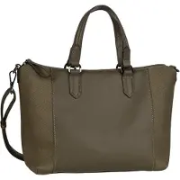 Gabor schoudertas shopper Wanda Zip Shopper Khaki olijfgroen