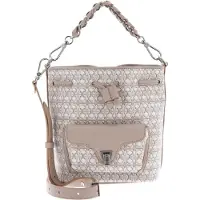 Coccinelle schoudertas Beat Gen.Co.Mo Bucket Bag Mul. Blanc / Roset beige