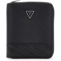 GUESS portemonnee Torino Zip Around Wallet Black zwart
