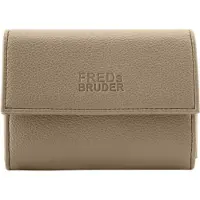 Fredsbruder portemonnee Bestie Wallet With Lock Taupe