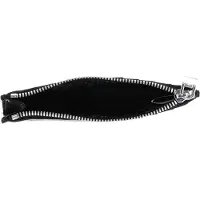 Abro kaarthouder Leather Dalia Wallet Black / Nickel zwart