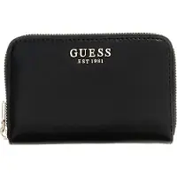 GUESS portemonnee Laurel II SLG Medium Zip Around Wallet Black zwart