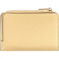 GUESS portemonnee Serenova SLG Zip Around Card Case Yellow Lichtgeel