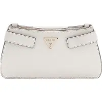 GUESS schoudertas Serenova Mini Crossbody Bag Creme White wit