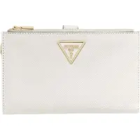 GUESS portemonnee Laurel II SLG Double Zip Organizer Bone crème