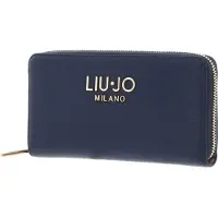 Liu Jo portemonnee Caliwen ECS Zip Around Wallet Dress Blue donkerblauw