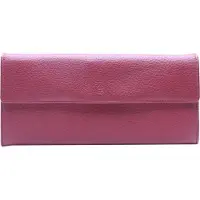 Esquire Leren Portemonnee Deer Ladies Purse Red Donkerrood