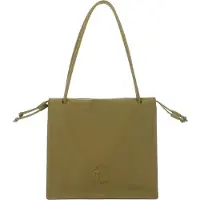Coccinelle Leren schoudertas Dulse Handbag Seagrass kaki