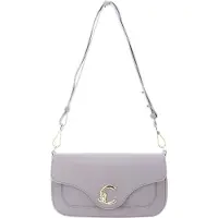 Coccinelle Leren schoudertas C-Me Handbag Grainy Leather Oyster mauve