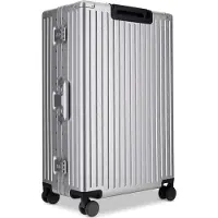 GUESS trolley Trunkshow 28 In 8-Wheeler Silver zilverkleurig 70cm