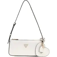 GUESS schoudertas Isobel Mini Shoulder Bag White crème