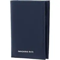 Mandarina Duck Leren Portemonnee Mellow Urban Wallet Avio Donkerblauw