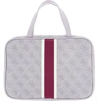 GUESS Cosmetische tas Travel Case Dove Logo Roze