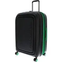 Mandarina Duck Logoduck + Trolley Green Light Zwart 75cm
