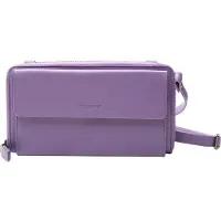 Esquire Leren Portemonnee Telefoontasje Peru Phone Wallet Bag Lilac Paars