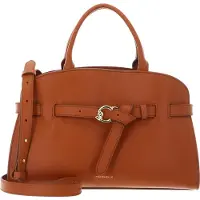 Coccinelle Leren handtas schoudertas Sabine Handbag Crab Lichtbruin