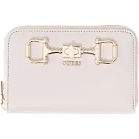 GUESS portemonnee Janie SLG Zip Around Wallet Stone beige