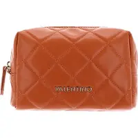 Valentino Cosmetische tas Ocarina Soft Cosmetic Case Zucca Terracotta