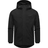 Ragwear Winterjas 'Hatar' zwart