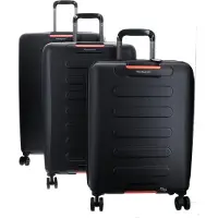 Hedgren Trolley Grip Nest Set Black Zwart 74cm