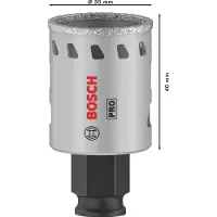 Bosch Accesorios 2608901558 PRO Tile PC Plus Diamantgatzaag Voor Tegels - 35mm