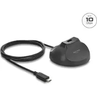 DeLOCK Magnetic base USB Type-A female to USB Type-C male 10 Gbps Docking Cable 1.2 m