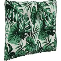 vidaXL Buitenbankkussen Polyester Bladpatroon 60 x 40 x 10 cm