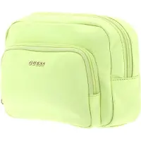 GUESS Cosmetische tas Cosmetic Pouch Lime Lichtgroen