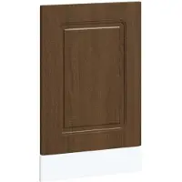 vidaXL Vaatwaspaneel Kalmar 45x1,5x57 cm bewerkt hout bruin eikenkleur