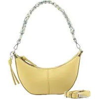 Fredsbruder schoudertas That’s My Bag Collection Halfmoon Bag Lemon geel
