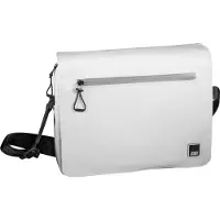 Jost Laptoptas Schoudertas met laptopvak Tolja Cyclist Shoulder Bag Cream-White Wit