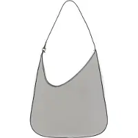 Coccinelle Leren Schoudertas Zelda Shoulderbag Grained Leather Gelso Beige