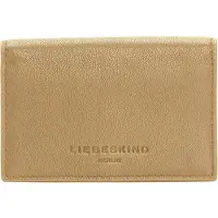 Liebeskind berlin Leren Kaarthoes Chelsea Kodiaq Sheep Cardie Wallet Egg Shell Beige