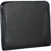 Leonhard heyden Schrijfmappen Hannover Document Wallet Black Zwart